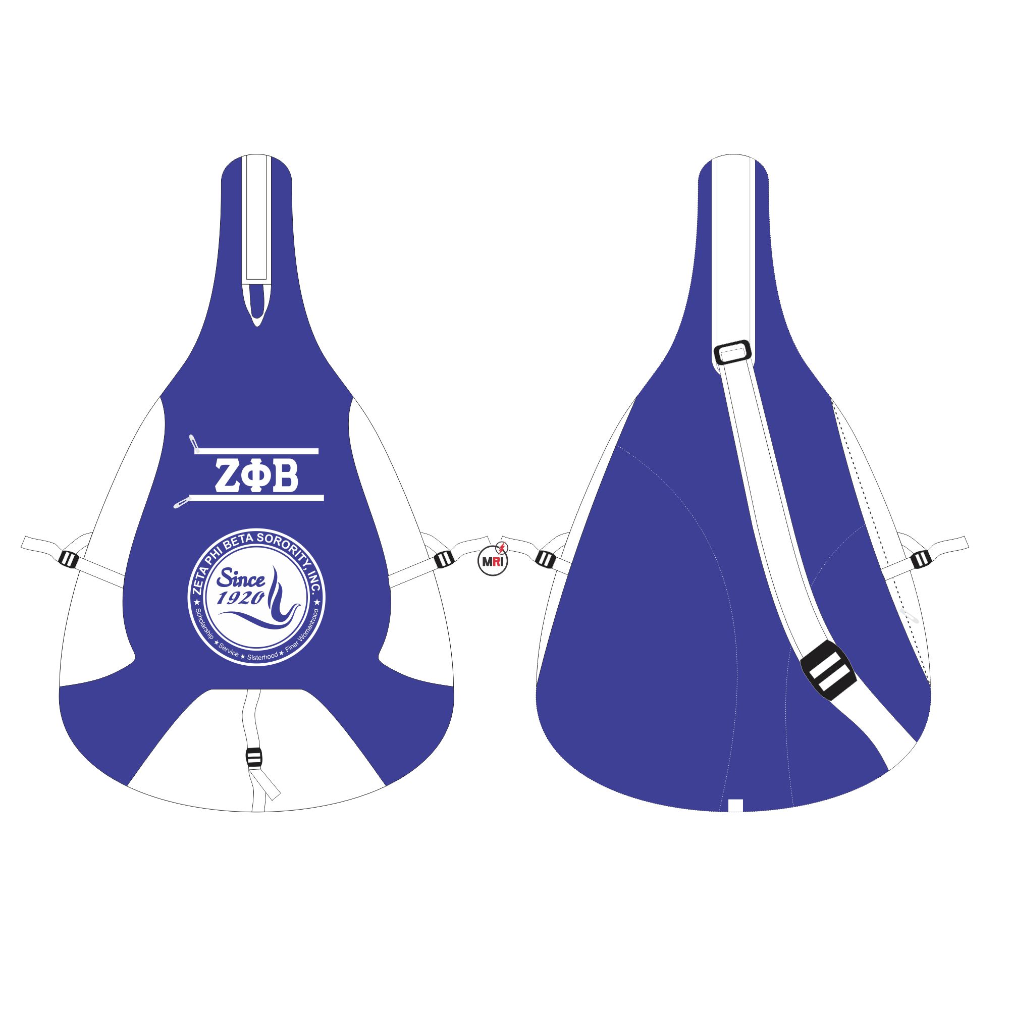 Zeta Phi Beta Sling Backpack