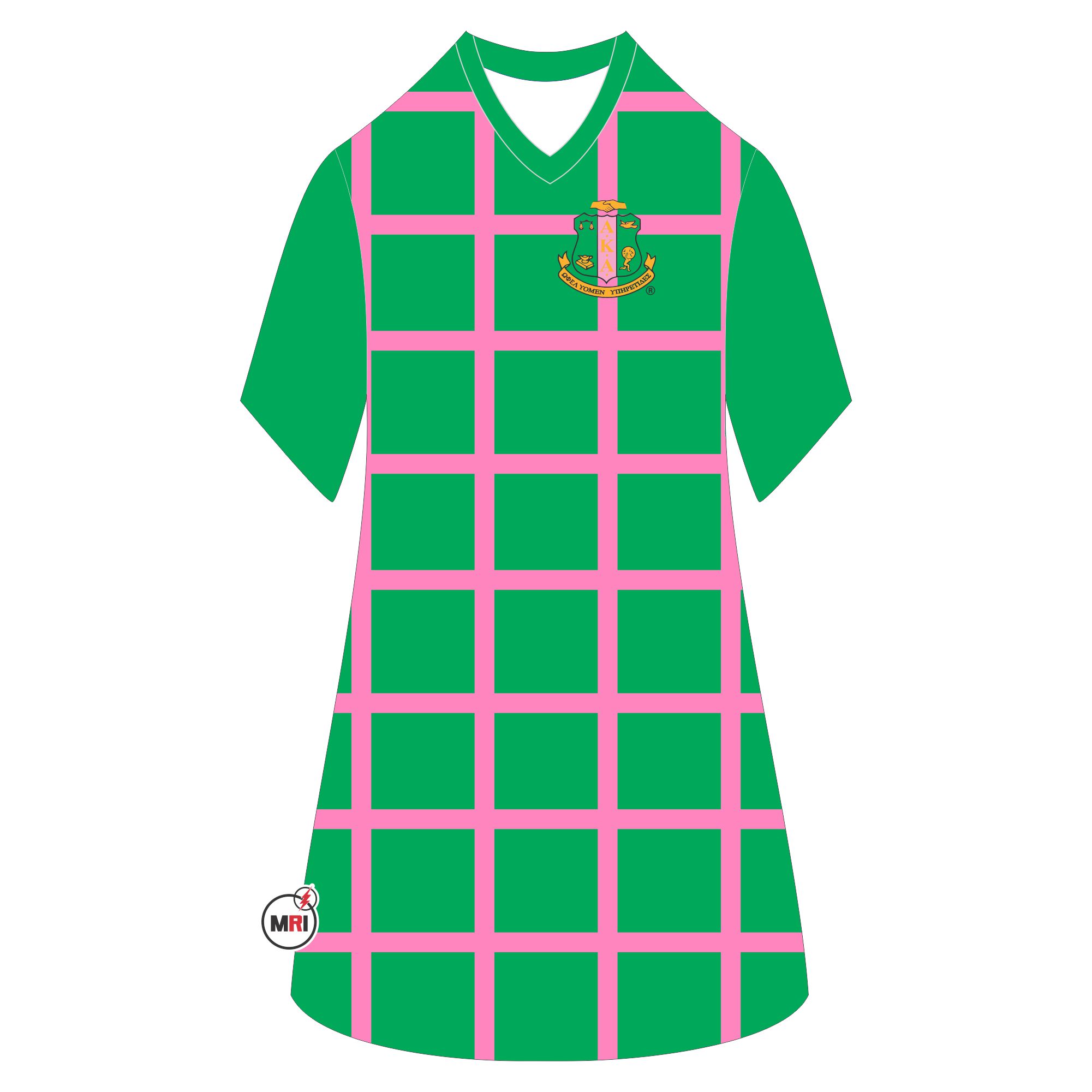 Alpha Kappa Alpha V-Neck Women Dress