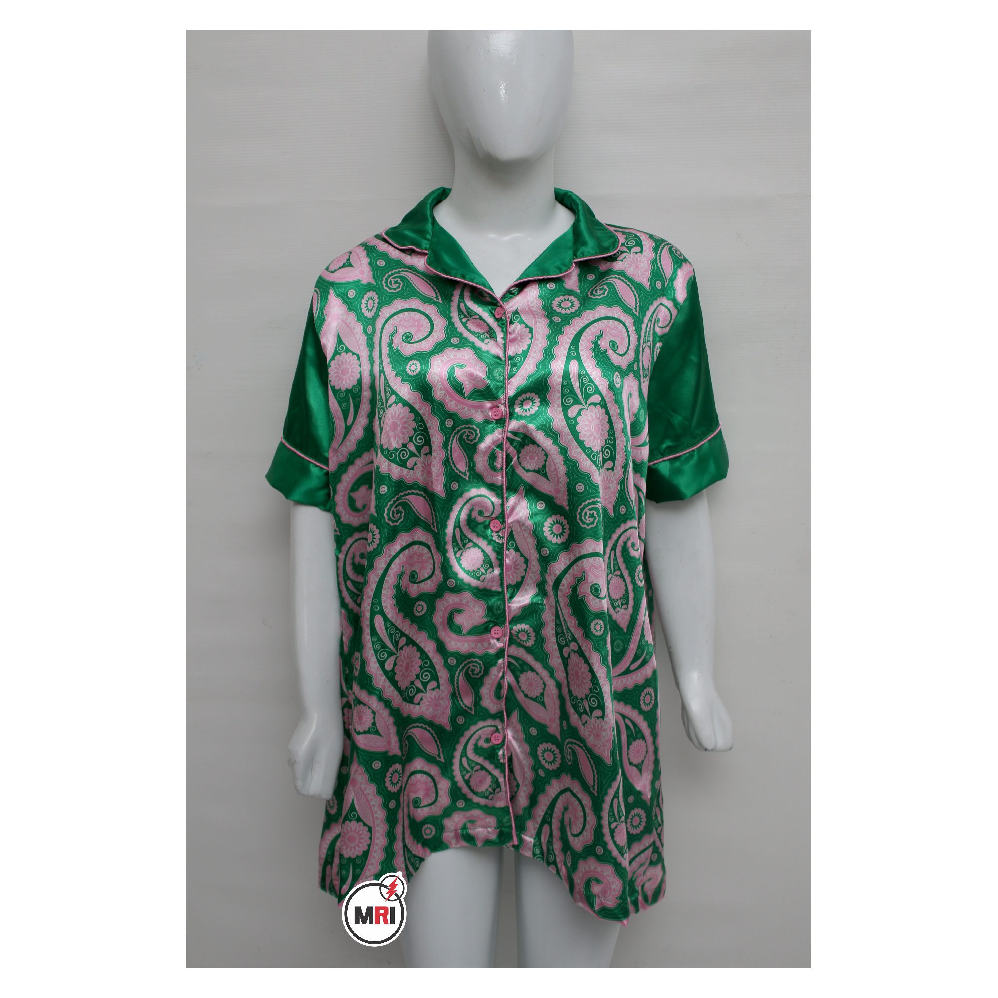 Alpha Kappa Alpha Sublimated Half Sleeve Top - Image 3