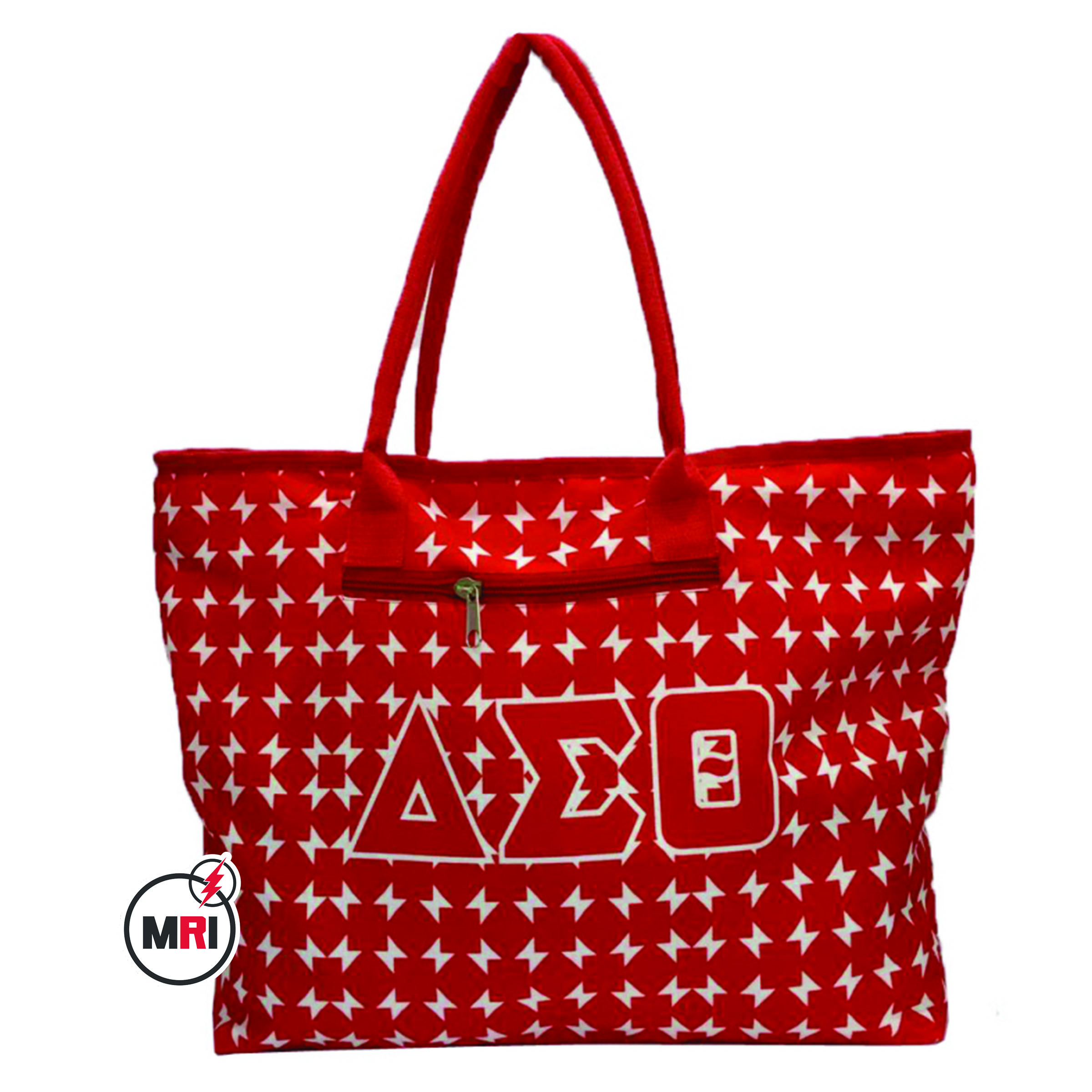 Delta Sigma Theta Sublimation Tote Bag - Image 2