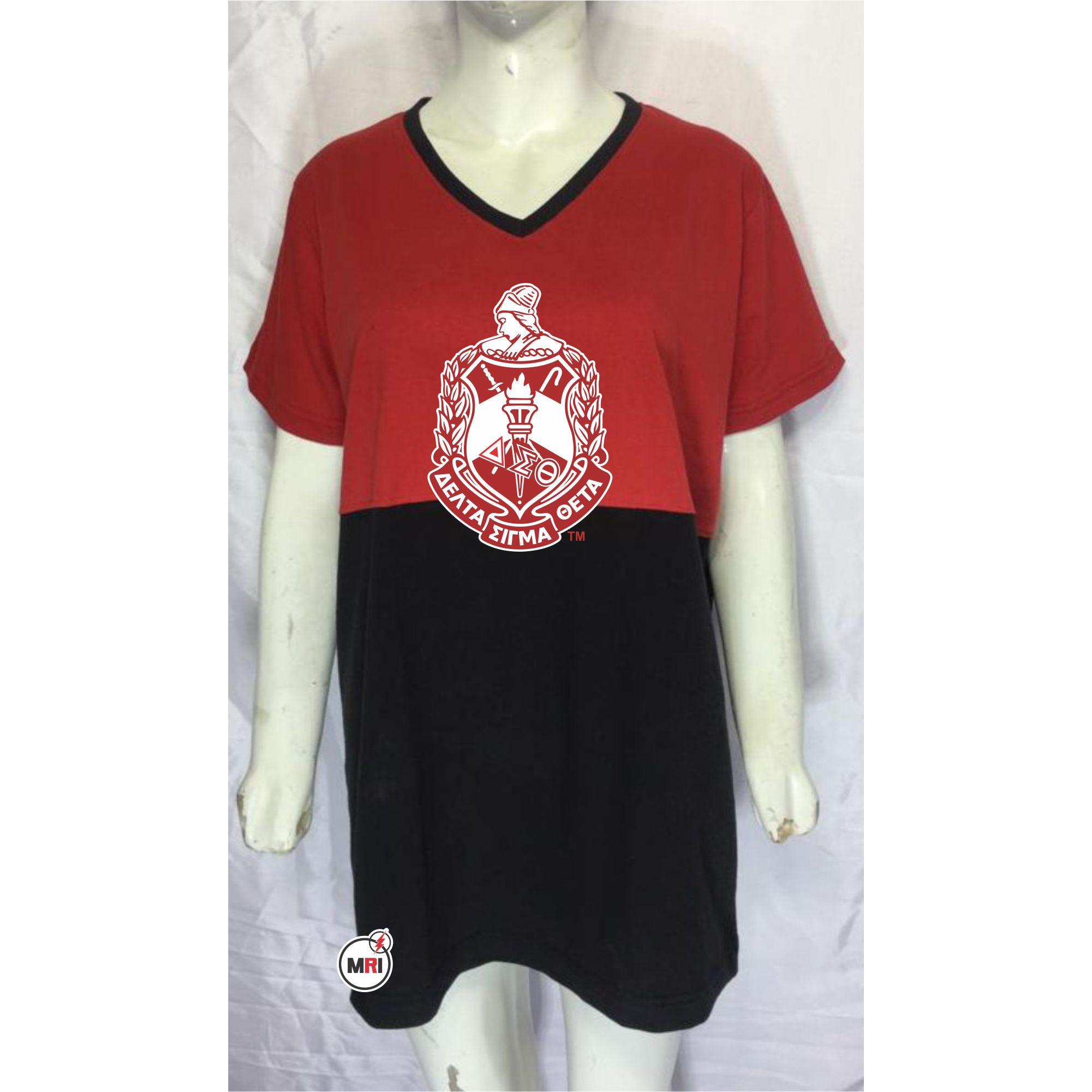 Delta Sigma Theta Two Tone T Shirt