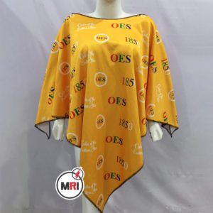 Order Of The Eastern Star Cape Shawl