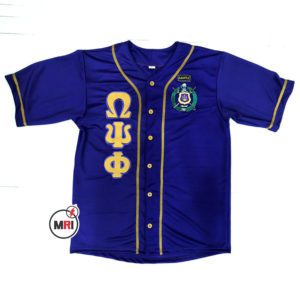 Omega Psi Phi Baseball Jersey