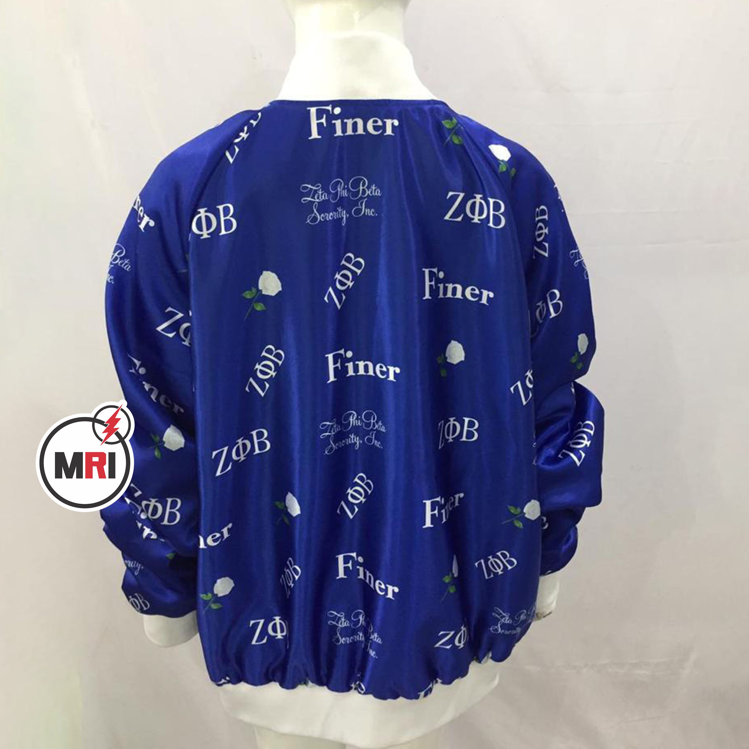 Zeta Phi Beta Sublimated Satin Jacket - Image 3