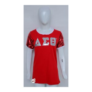 Delta Sigma Theta Sequin T-Shirt