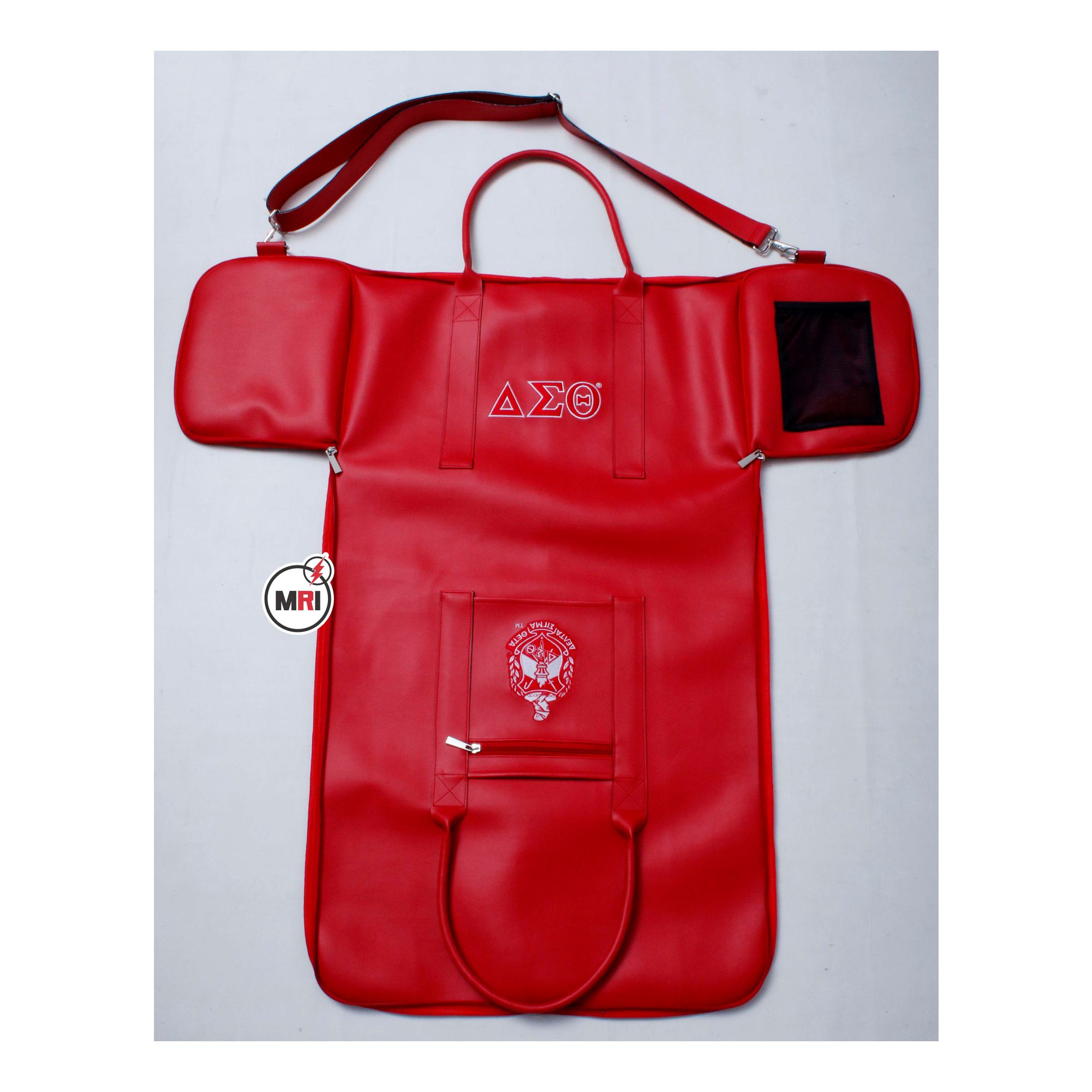 Delta Sigma Theta Garment Bag Convert Into Duffle Bag - Image 3