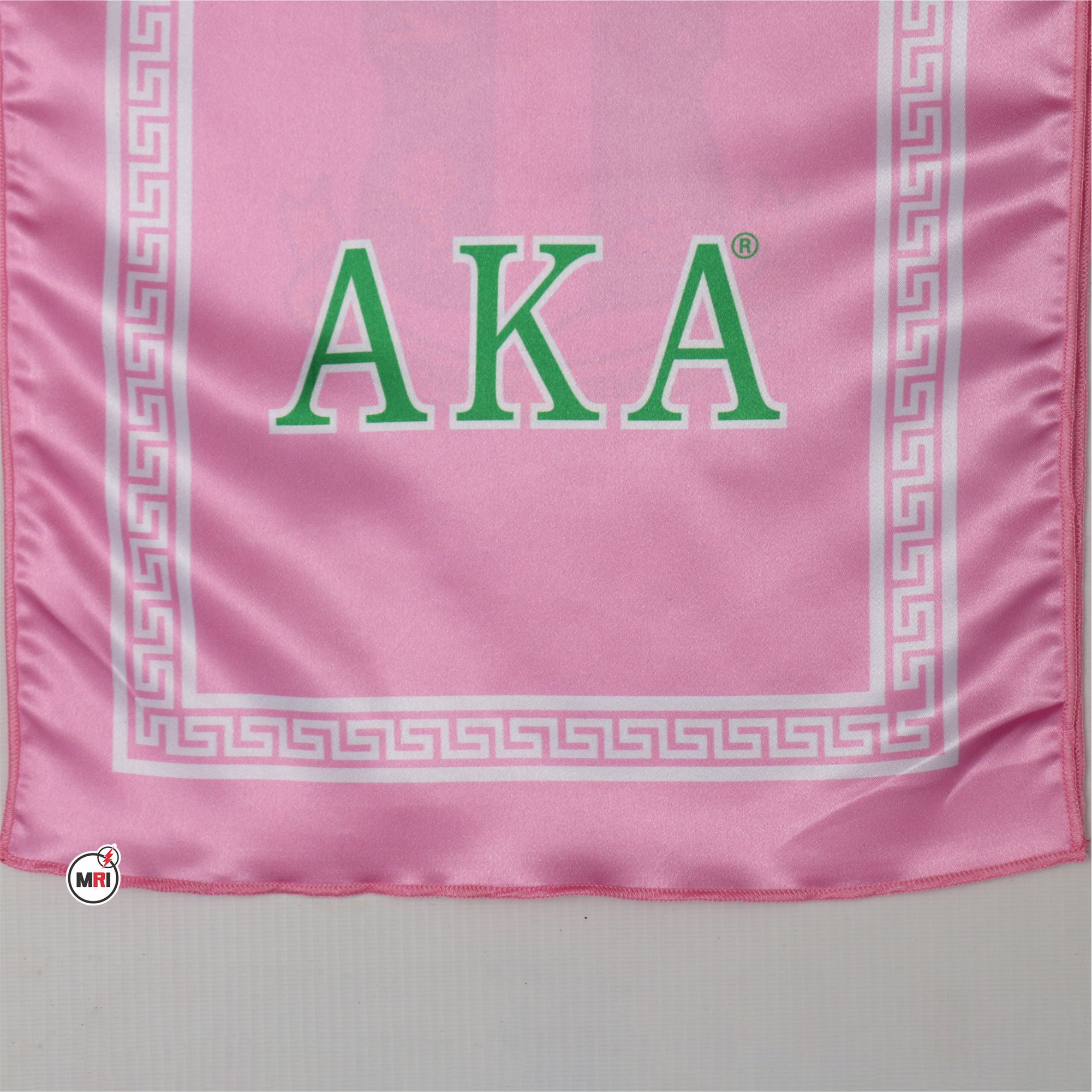Alpha Kappa Alpha Sublimated Silk Scarf - Image 5