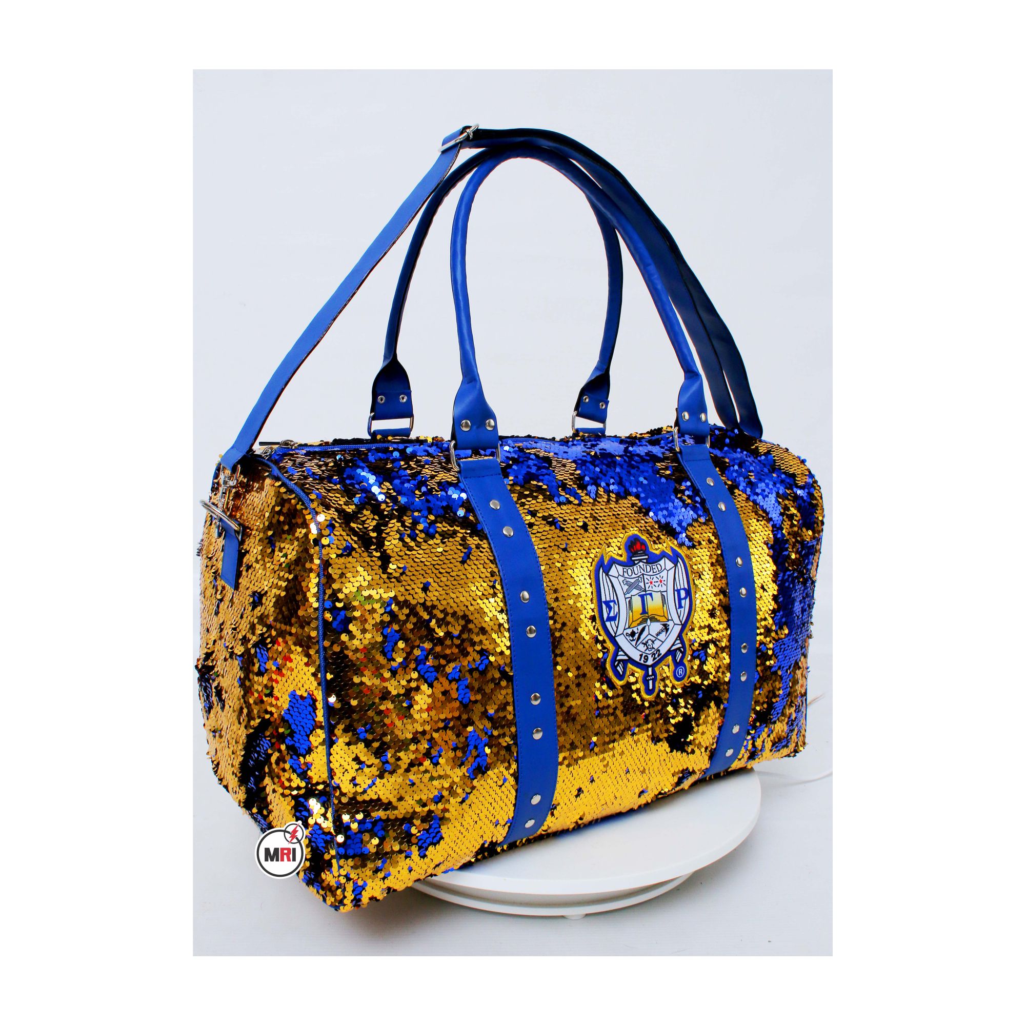 Sigma Gamma Rho Sequin Duffle Bag - Image 4