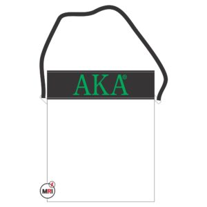Alpha Kappa Alpha Clear Cross Body Bag