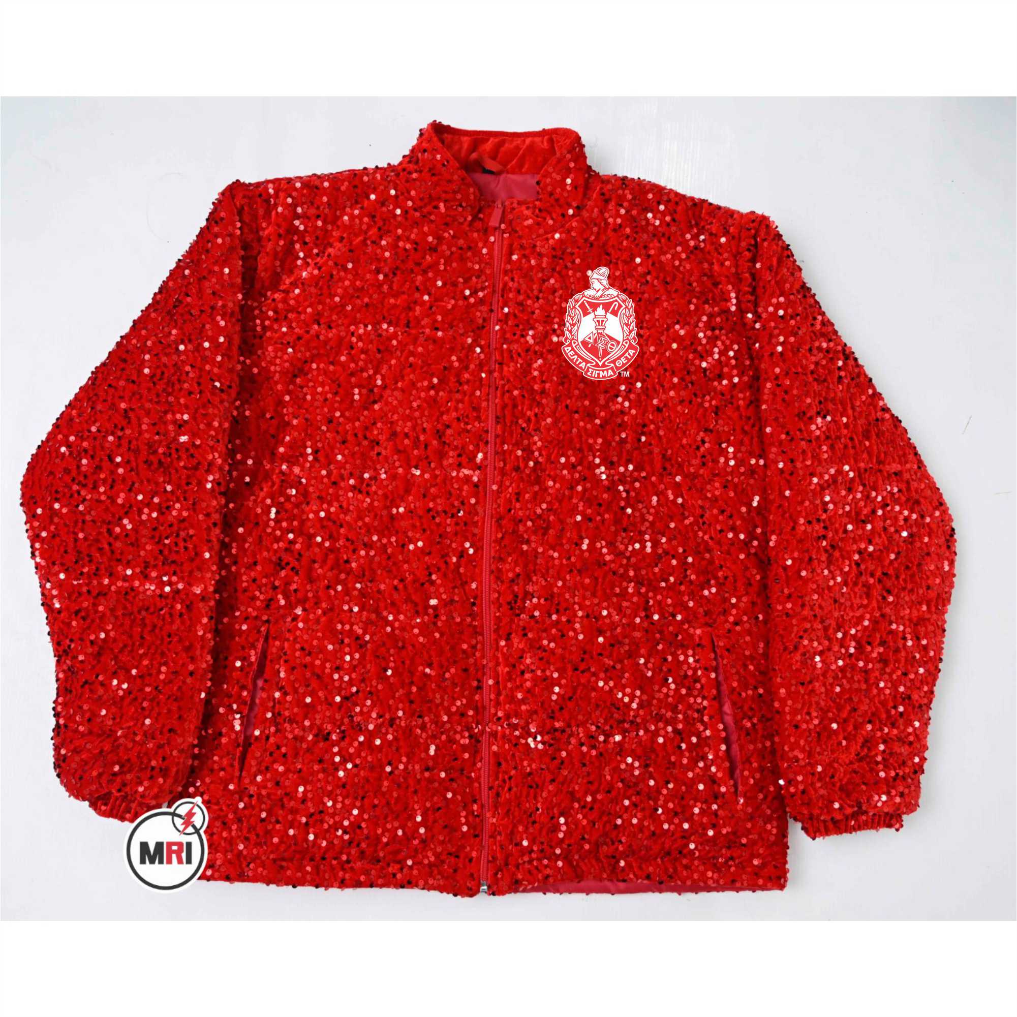 Women Sequin Delta Jacket