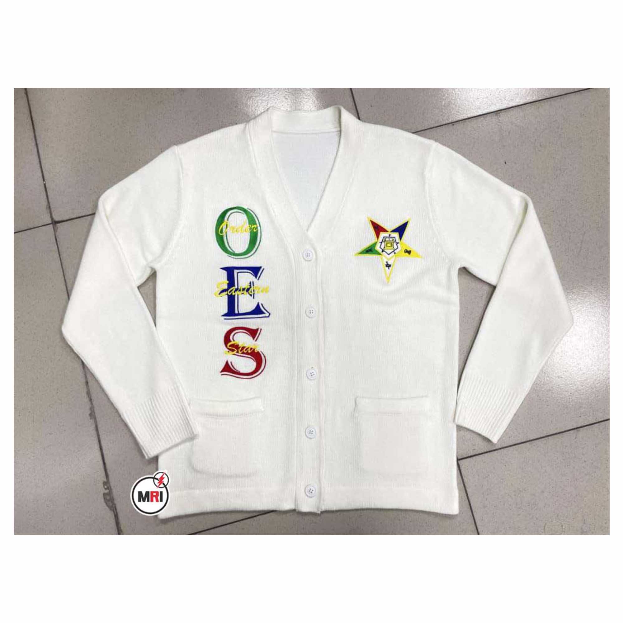 Order Of The Eastern Star Cardigan Sweater - Image 8