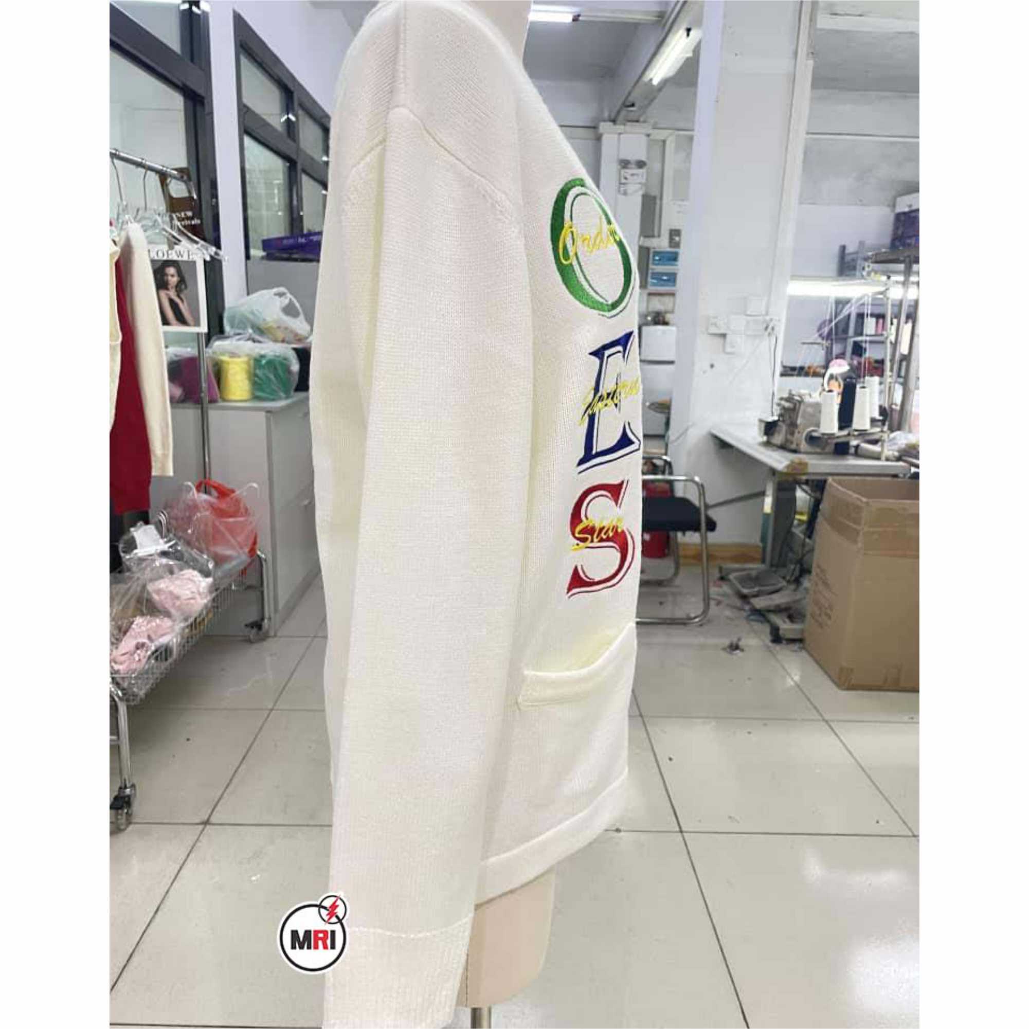 Order Of The Eastern Star Cardigan Sweater - Image 4